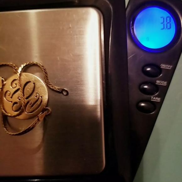 ***SOLD***14kt Solid Gold T and D Initial Bracelet - Picture 10 of 10